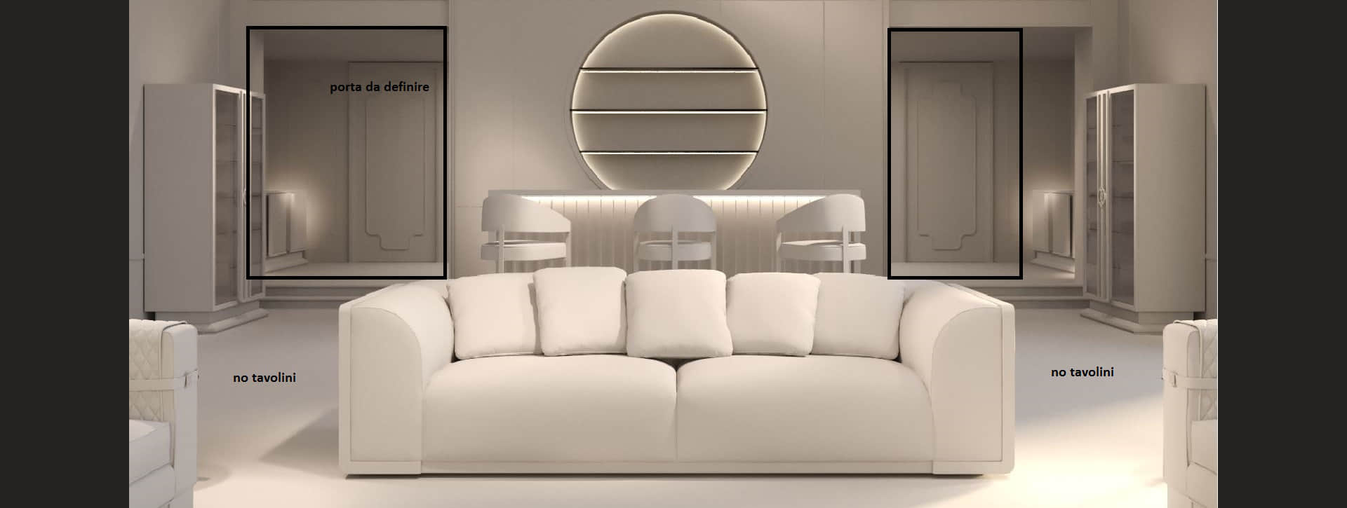 Bozza del render