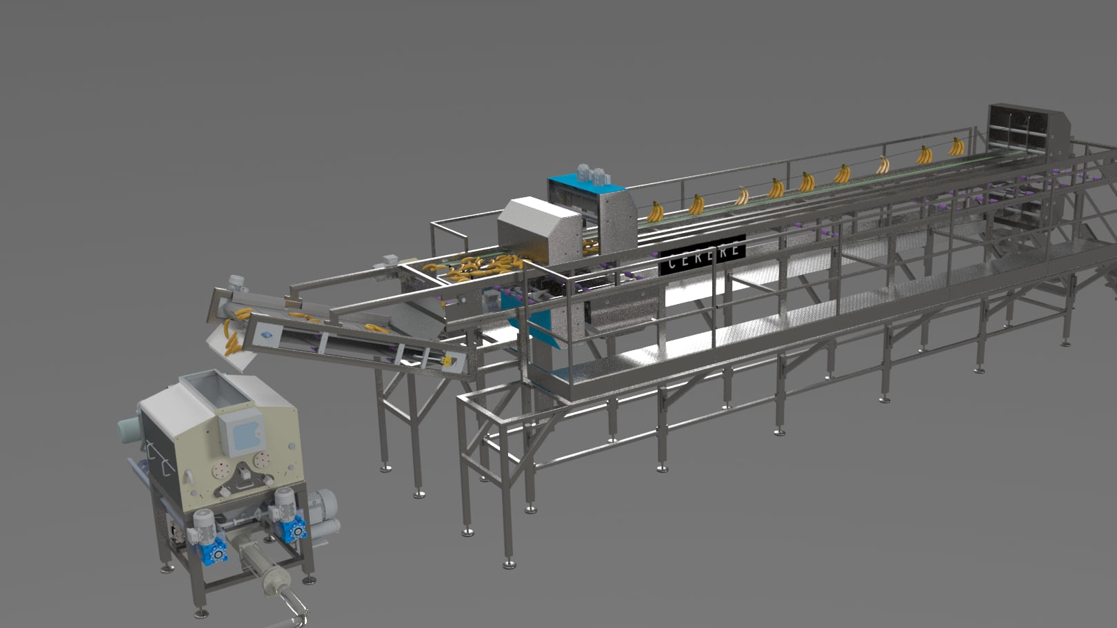 macchinario industriale 3D