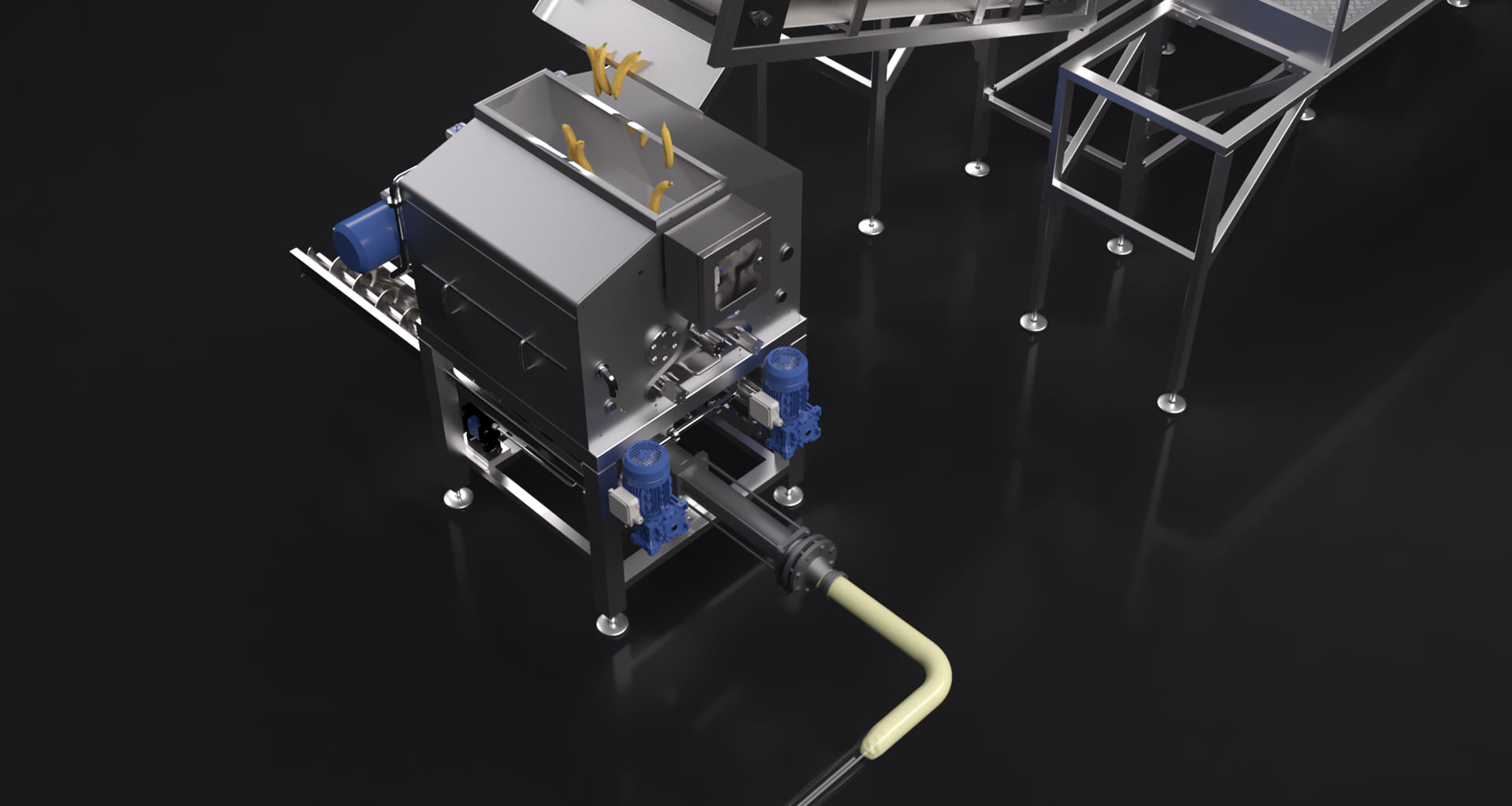 macchinario industriale 3d