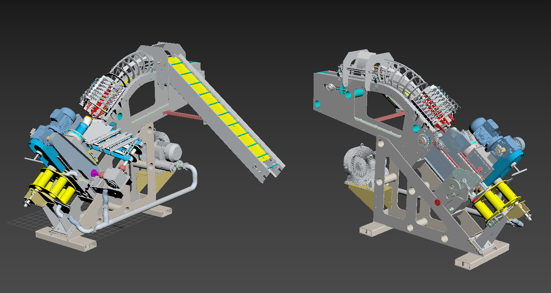 macchinario industriale 3D