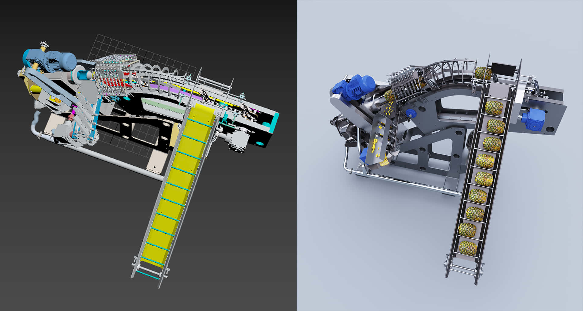 macchinario industriale 3D